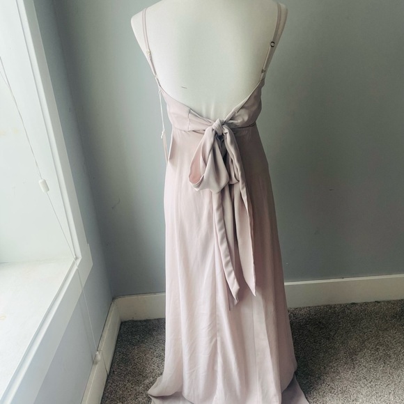 Show Me Your MuMu Pink Spaghetti Strap Gown NWT - Picture 6 of 9